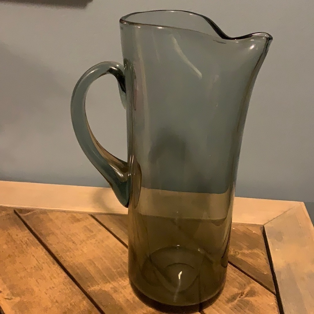 Blown Glass Pitcher